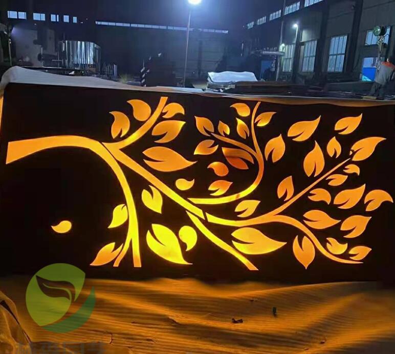 北碚耐候钢板灯箱